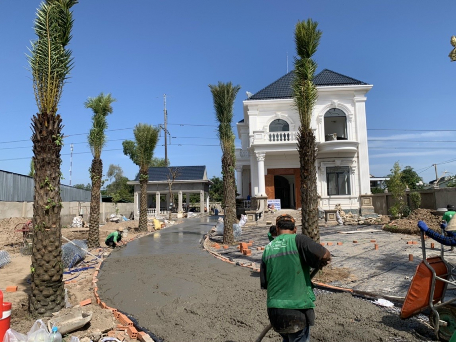 Thi công cảnh quan sân vườn